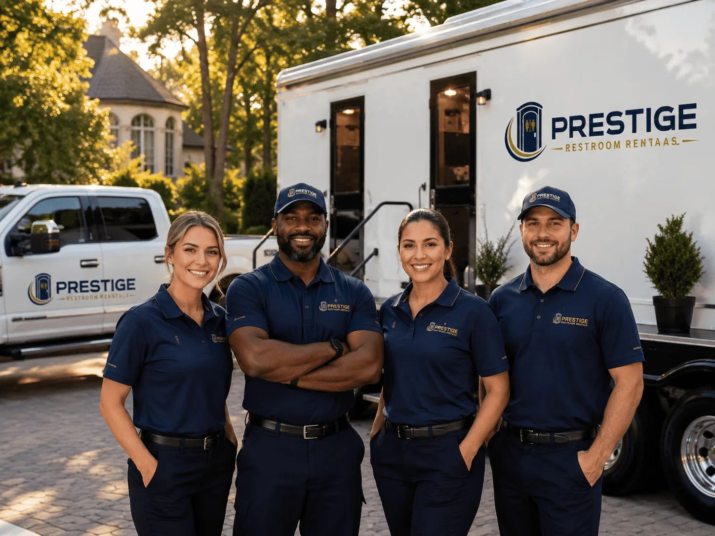 Trusted Luxury Portable Restrooms company in New Castle, KY